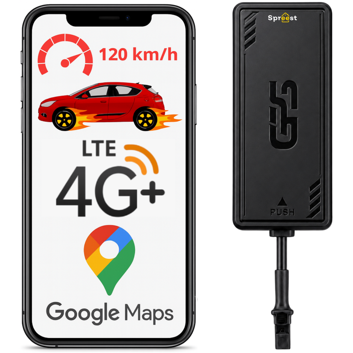 GPS lokátor PG07-2 4G QXGPS