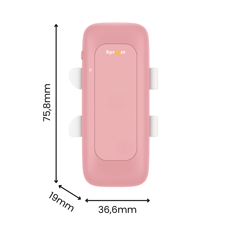 GPS lokátor S26L 4G růžový