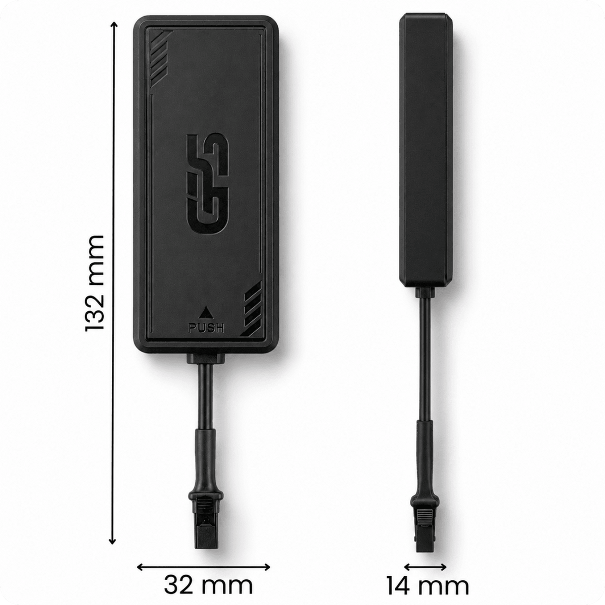 1x GPS lokátor PG07-2 4G QXGPS + 1x SIM karta pro lokátory - 3 roky + 200 MB
