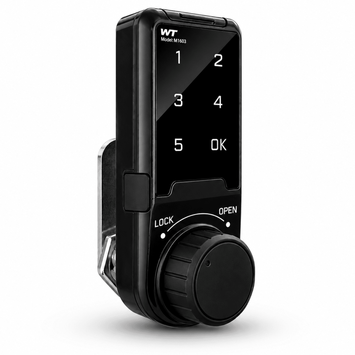Elektronický zámek na skříňku CB-A4 22 mm černý