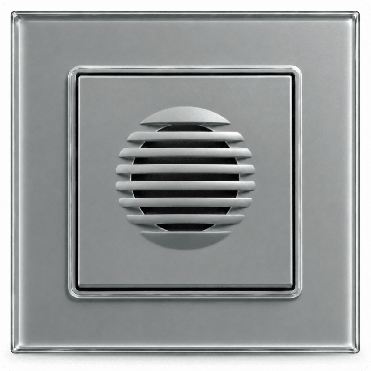 Tlačítko drátového zvonku D01 White
