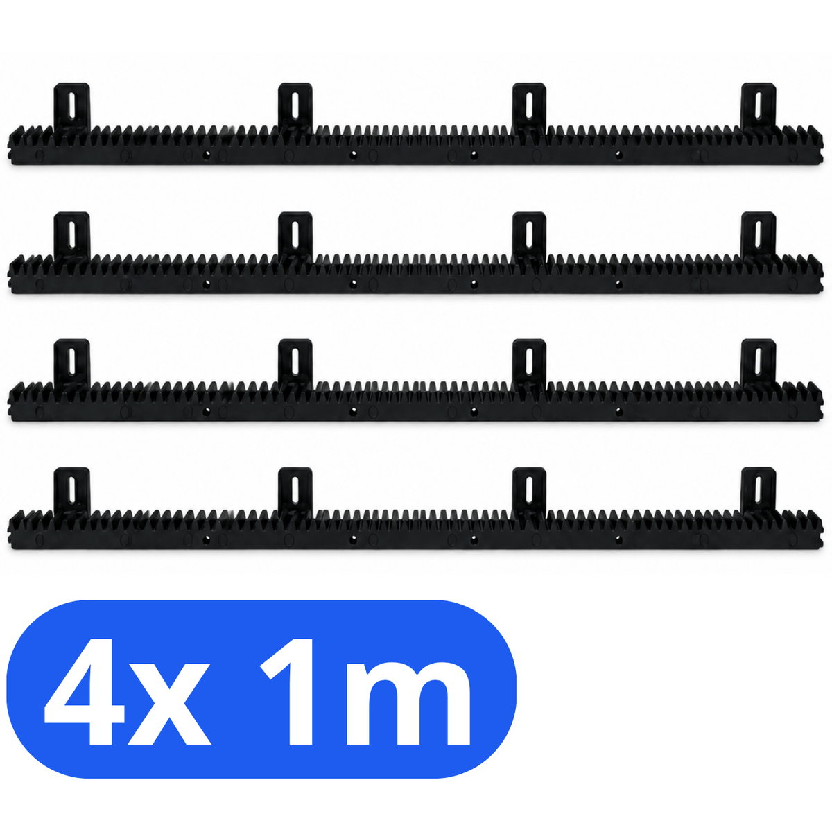 4x Nylonový ozubený hřeben pro pohony CT-01 1M