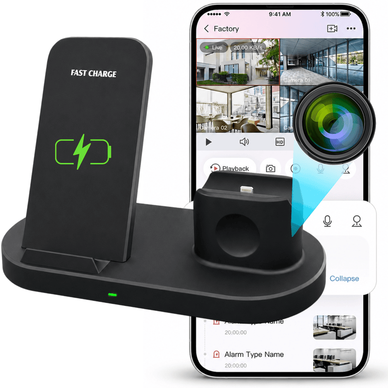 Mini kamera v nabíječce WF-H10 WiFi