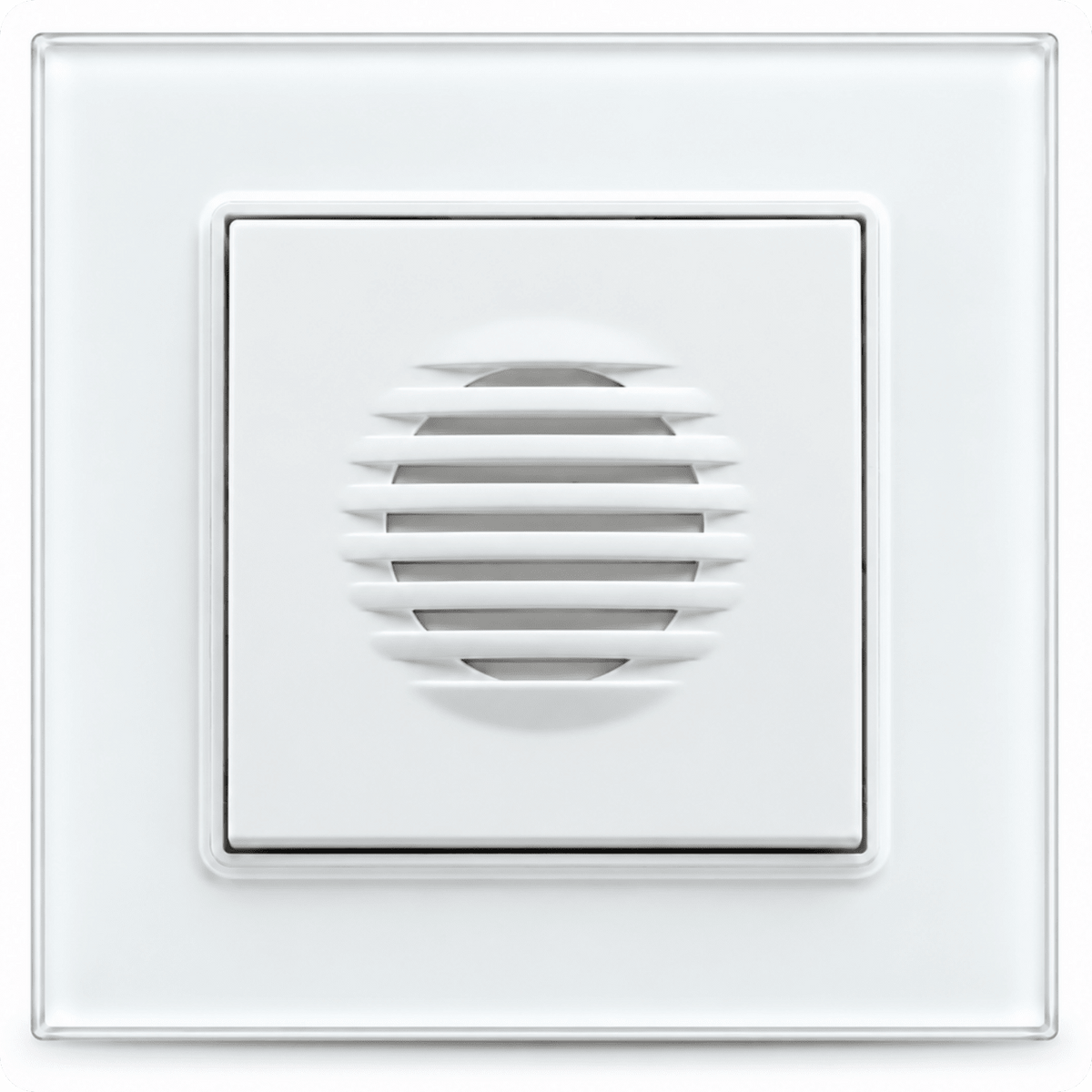1x Tlačítko drátového zvonku D01 White + 1x Přijímač drátového zvonku D02 White