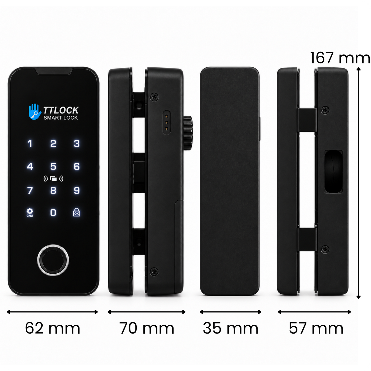Elektronický zámek s klávesnicí S18-TT TTLock