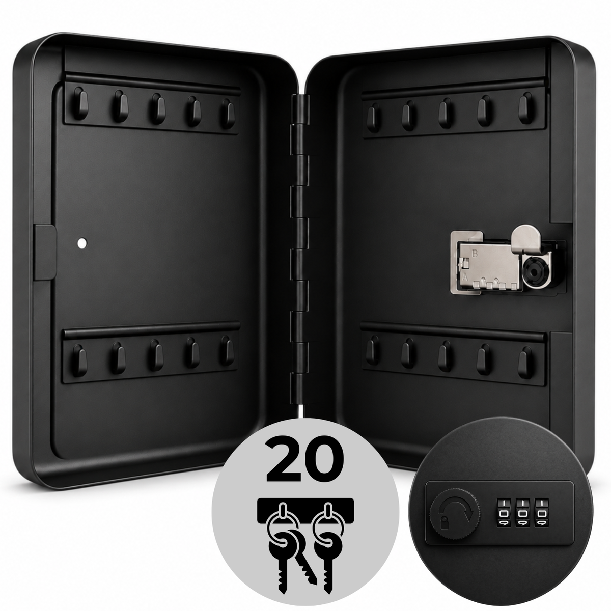 Skříňka na klíče se zámkem S4A-808 20x Pin