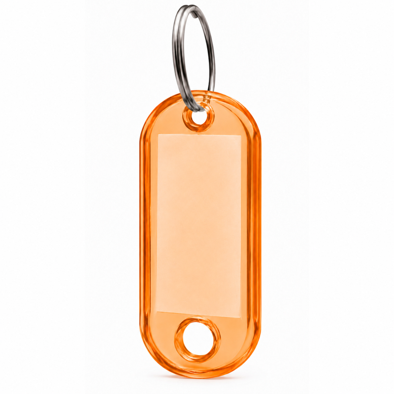 Přívěsek na klíče ABS-1 oranžový