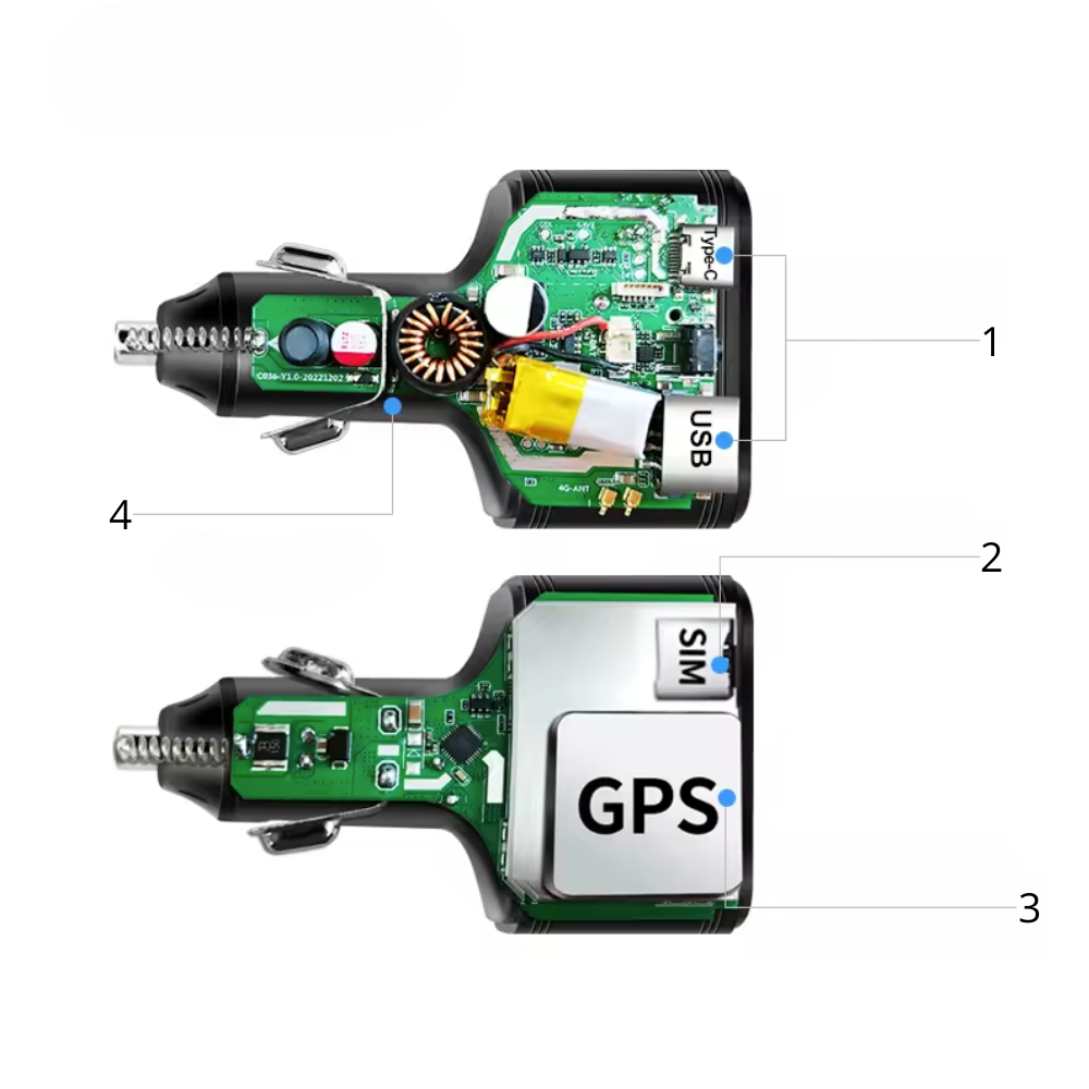 GPS lokátor S708L 4G