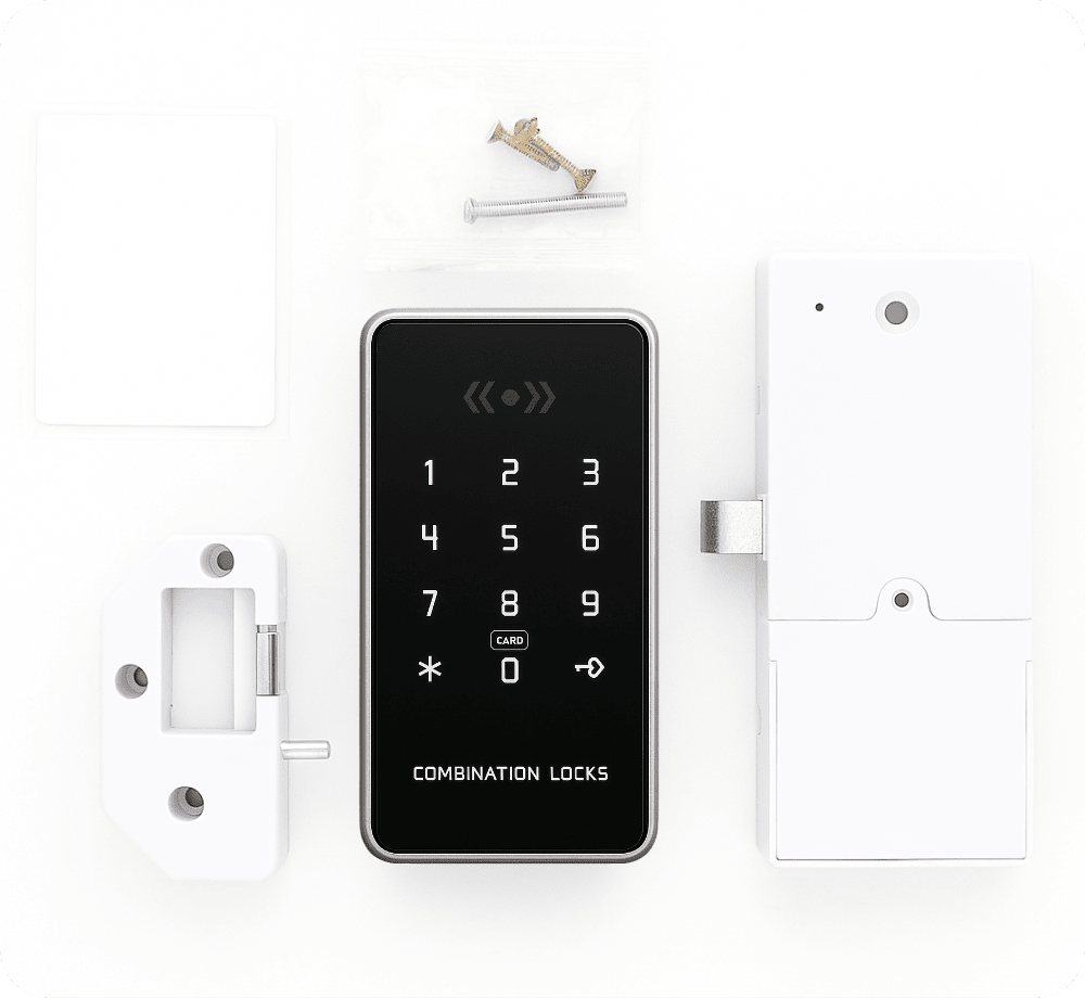 Elektronický zámek na skříňku S4A-179 Black
