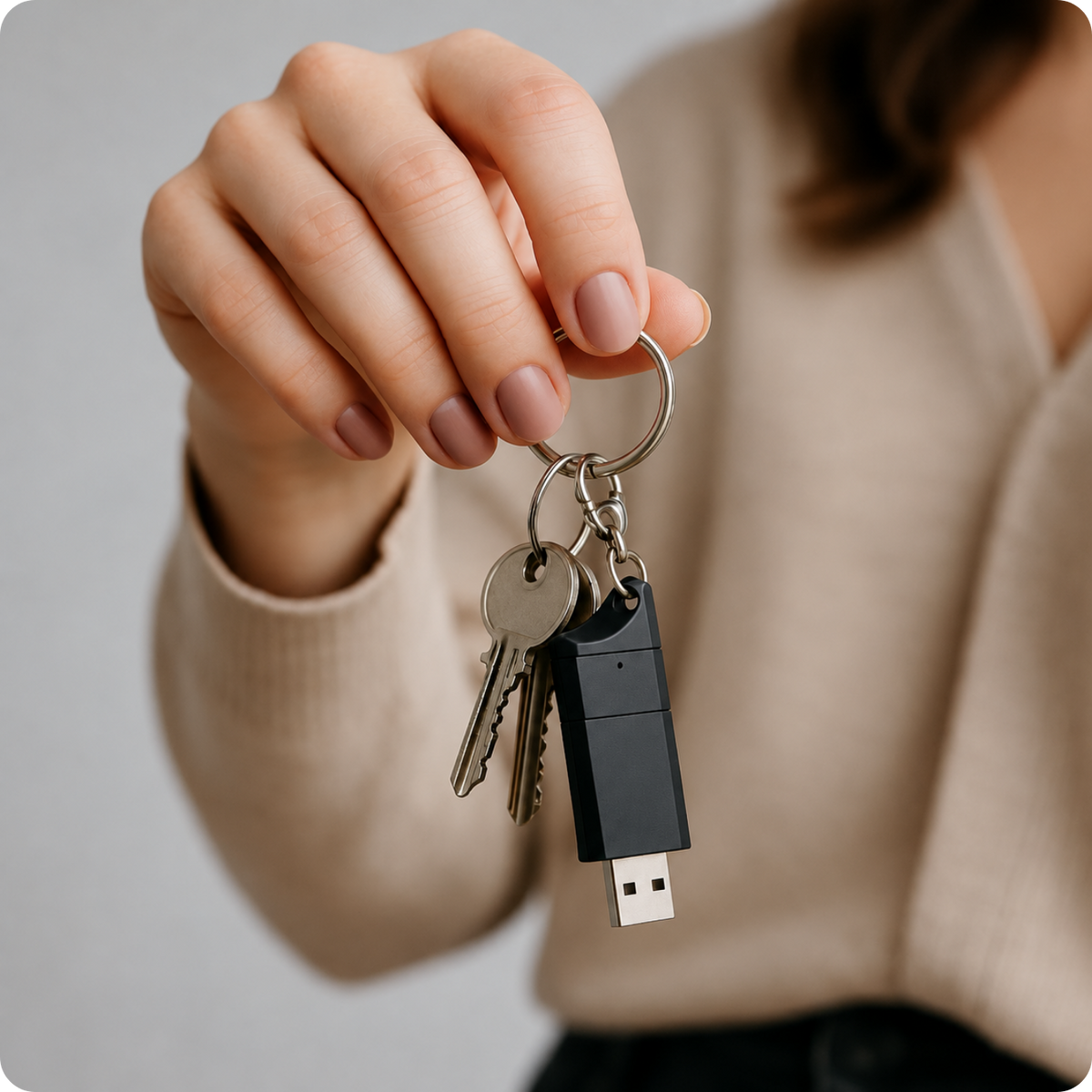 Diktafon v USB disku LU06