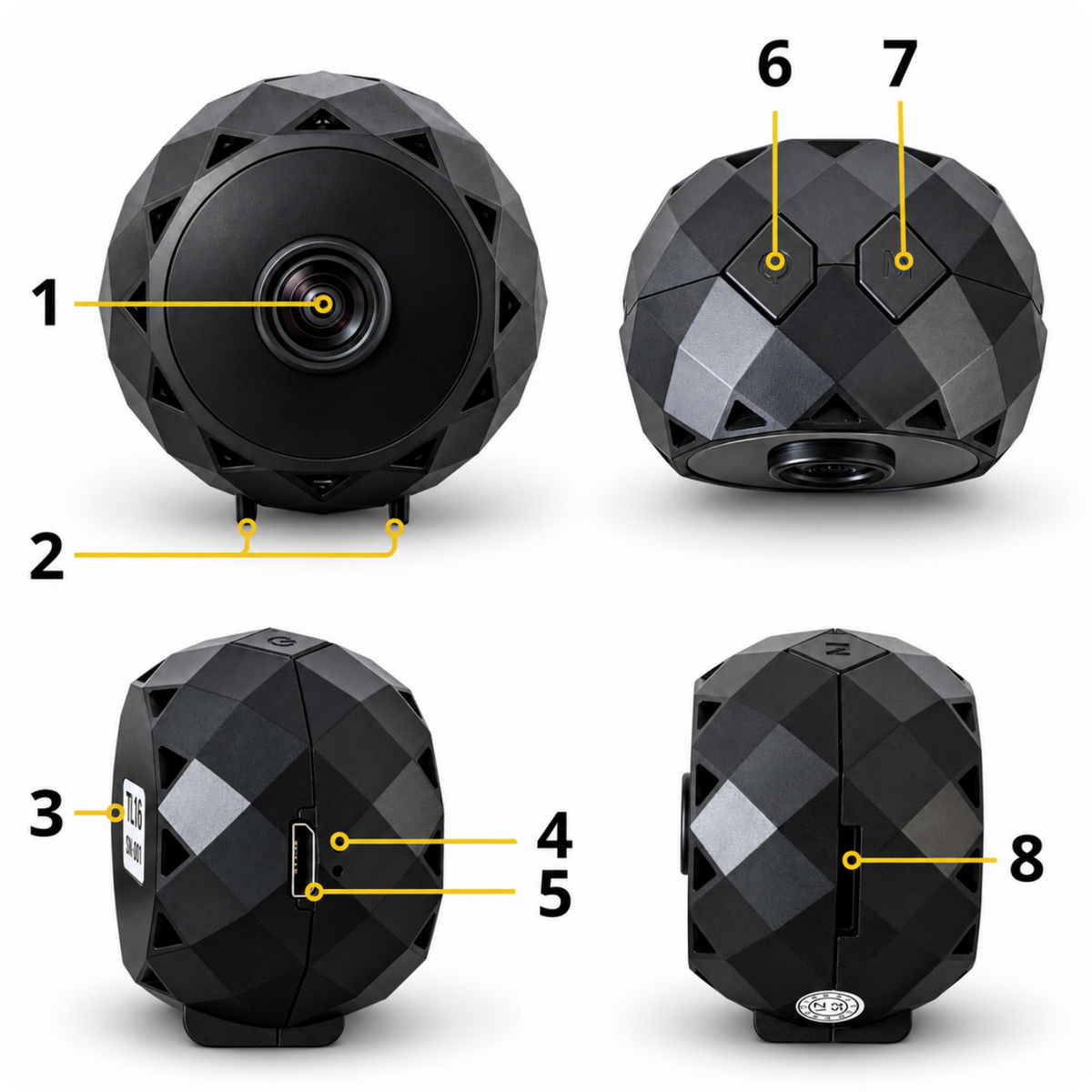Mini kamera WK16 WiFi