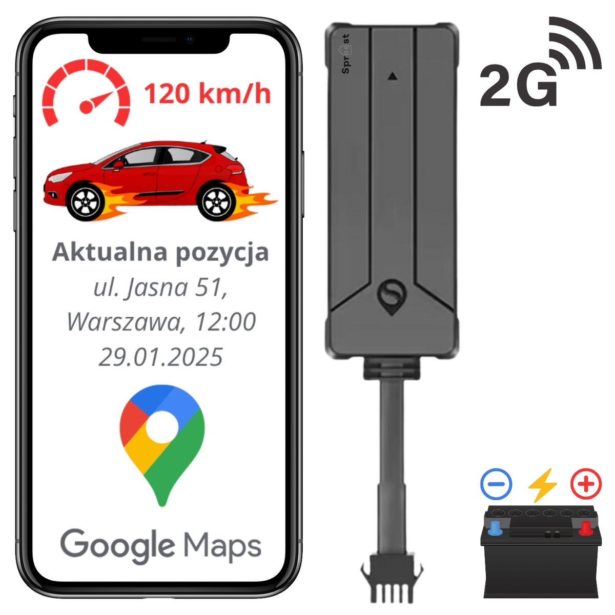 GPS lokátor D11 2G