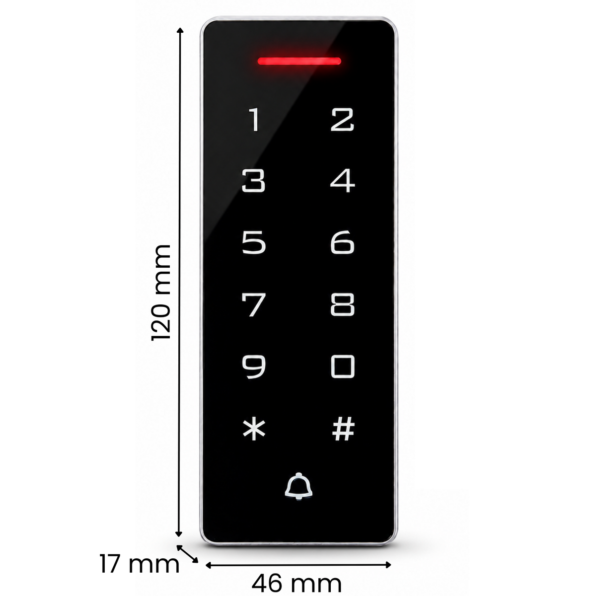 Elektronický zámek s klávesnicí T1202EM-W Tuya Smart