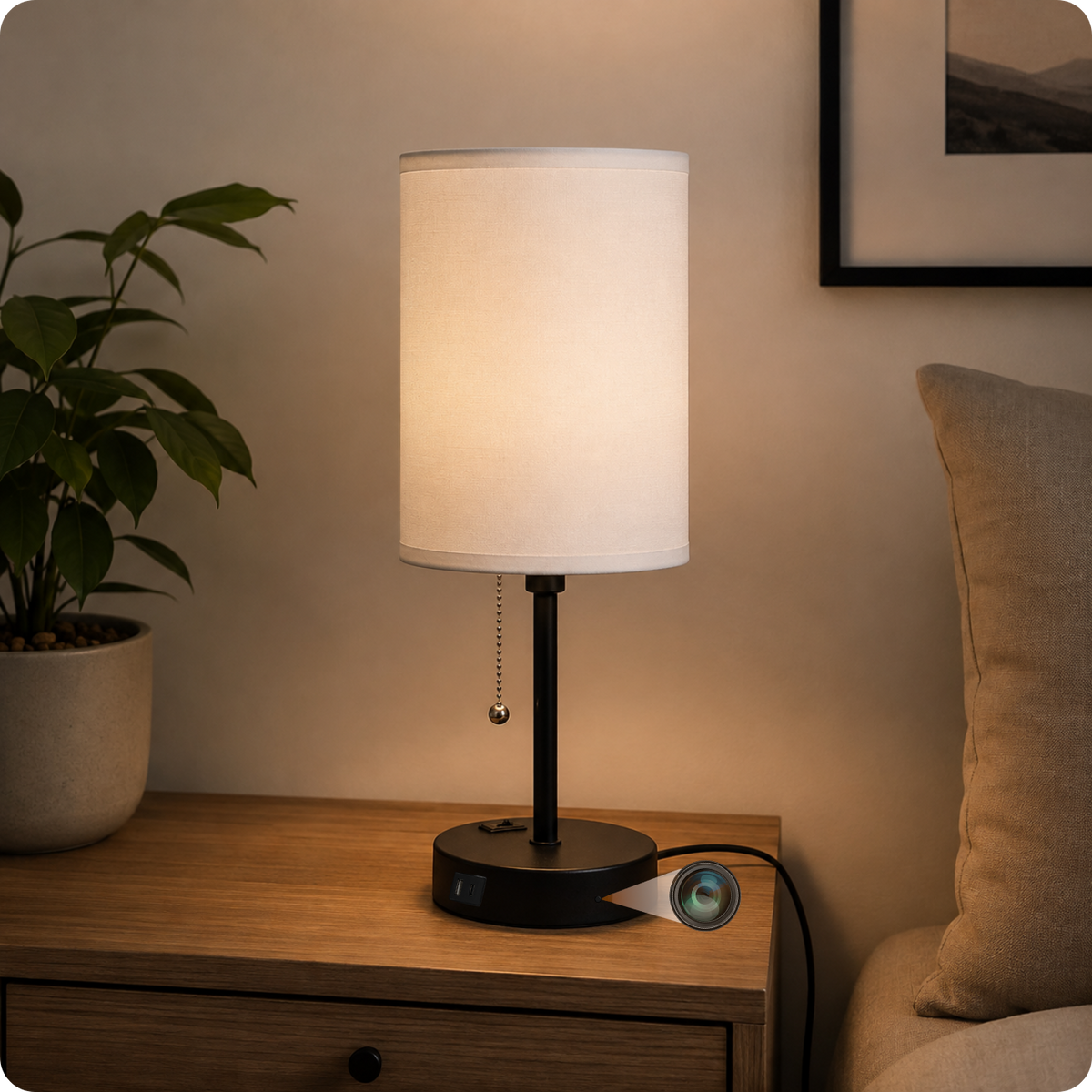 Mini kamera v lampičce TD-10 WiFi