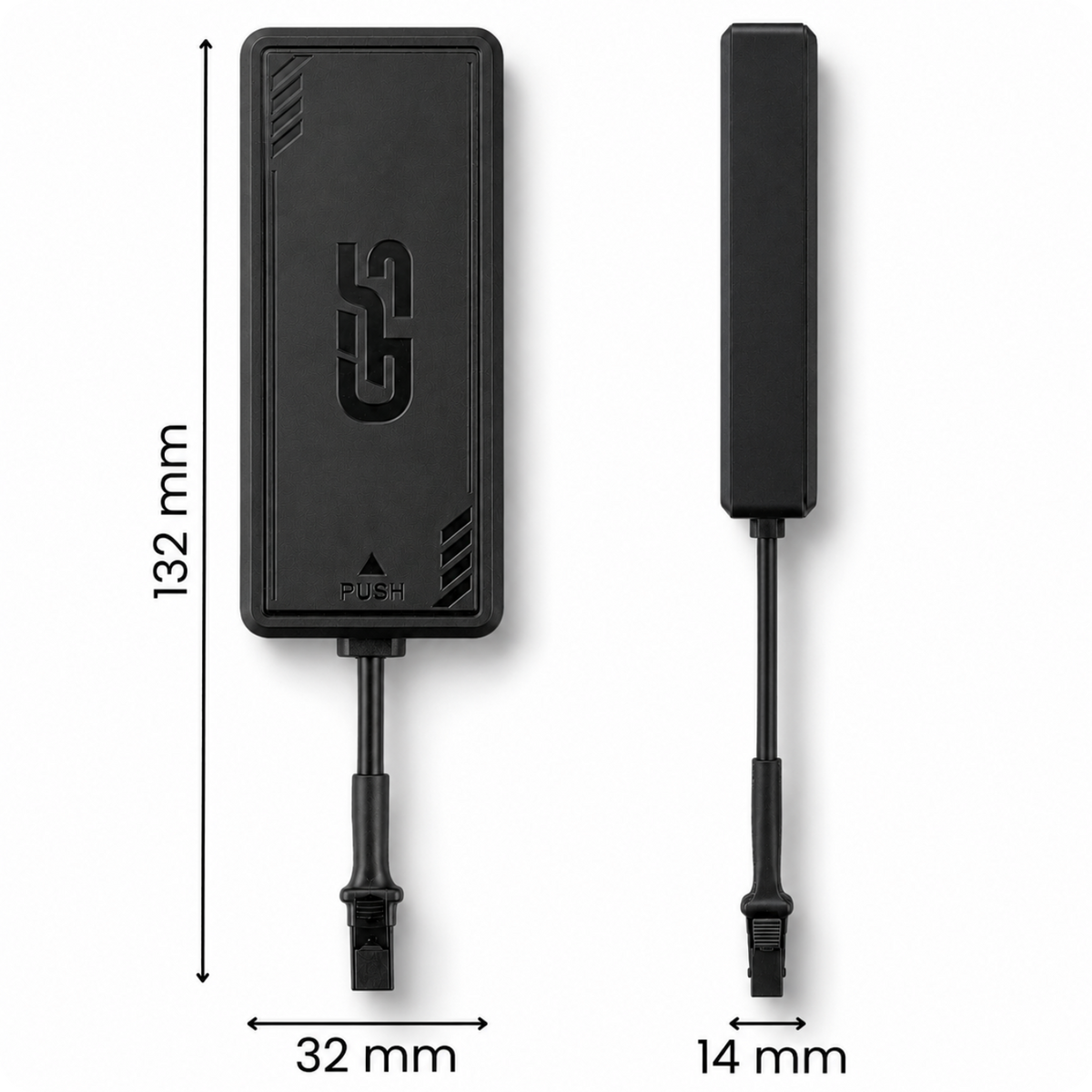 1x GPS lokátor PG07-2 4G QXGPS + 1x SIM karta pro lokátory - 5 let + 500 MB