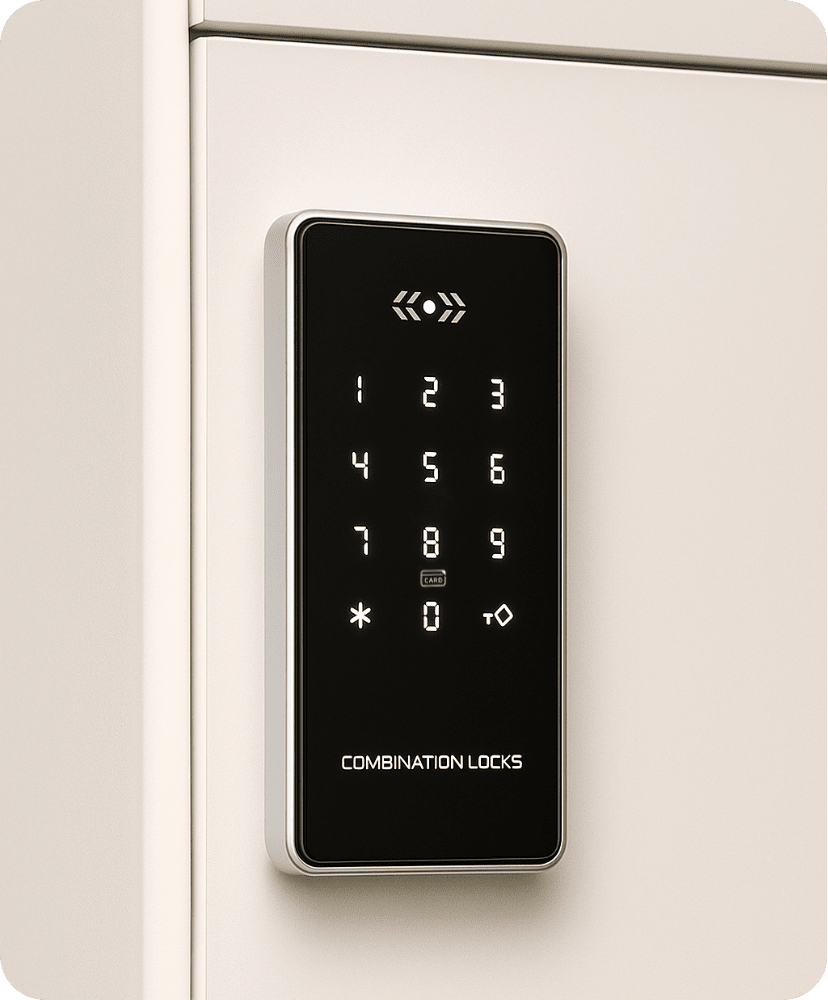Elektronický zámek na skříňku S4A-179 Black