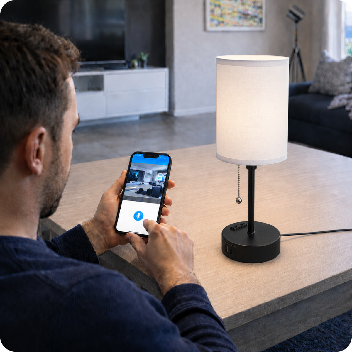 Mini kamera v lampičce TD-10 WiFi
