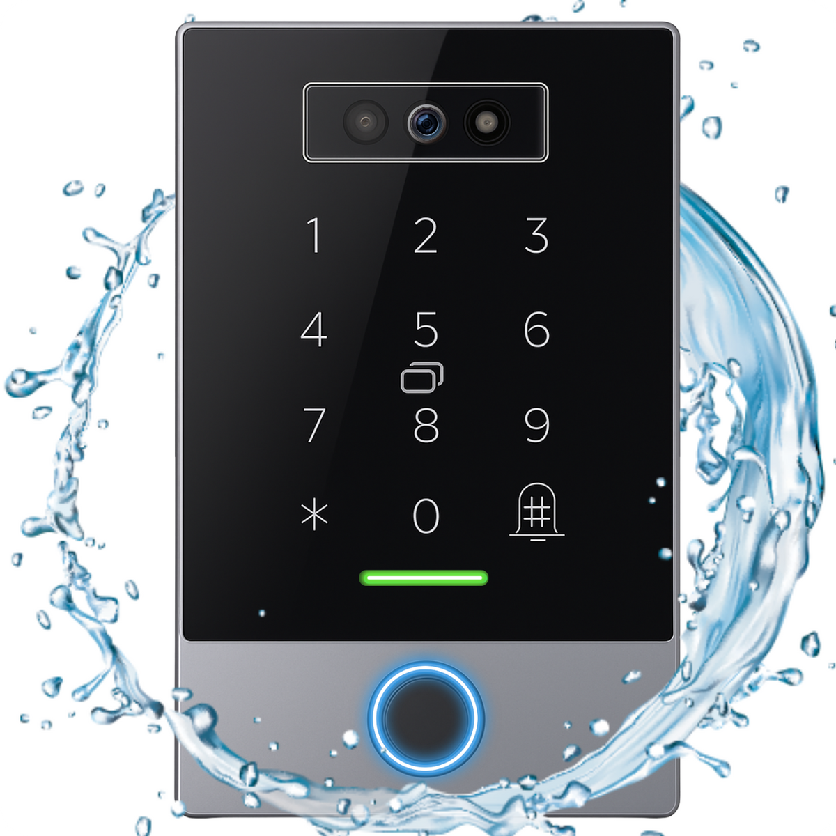 Elektronický zámek s číselníkem a kamerou K3D TTLock