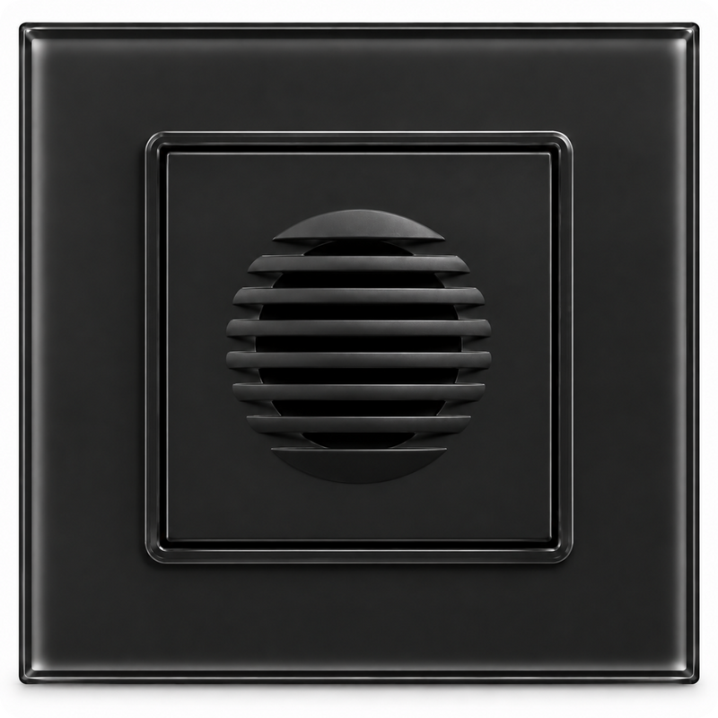 Přijímač drátového zvonku D02 Black
