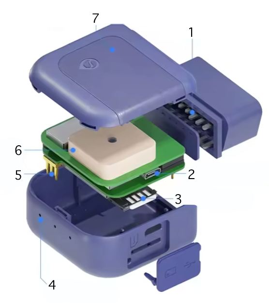 GPS lokátor R58L 4G