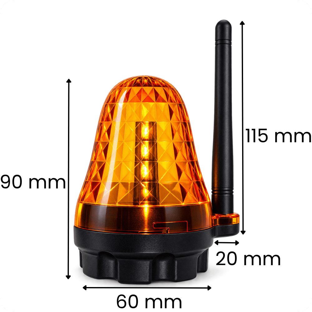 Výstražné signalizační světlo JD-06 12-265V AC/DC