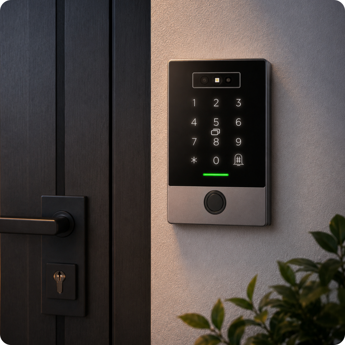 Elektronický zámek s číselníkem a kamerou K3D TTLock
