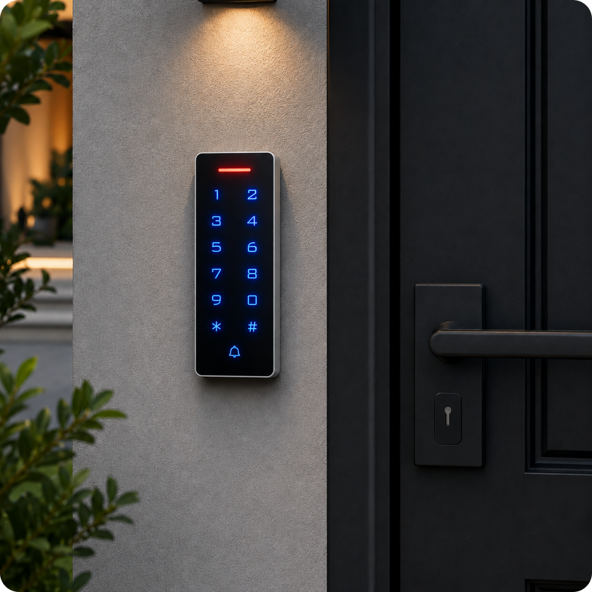Elektronický zámek s klávesnicí T1202EM-W Tuya Smart