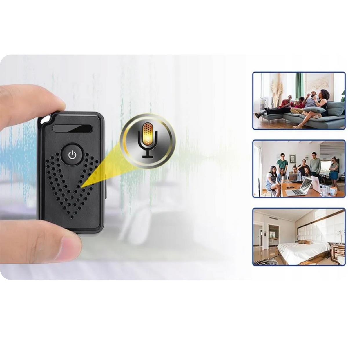 Diktafon s odposlechem IPC1 WiFi CamSC Pro