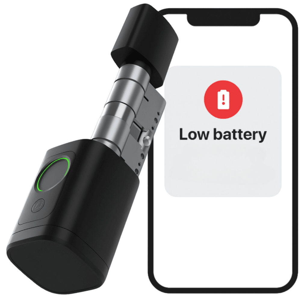 Elektronická vložka zámku V1 TTLock černá