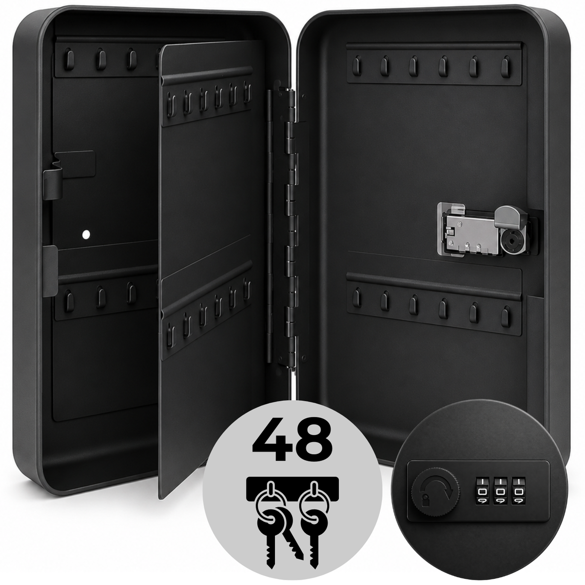 Skříňka na klíče se zámkem S4A-808 48x Pin