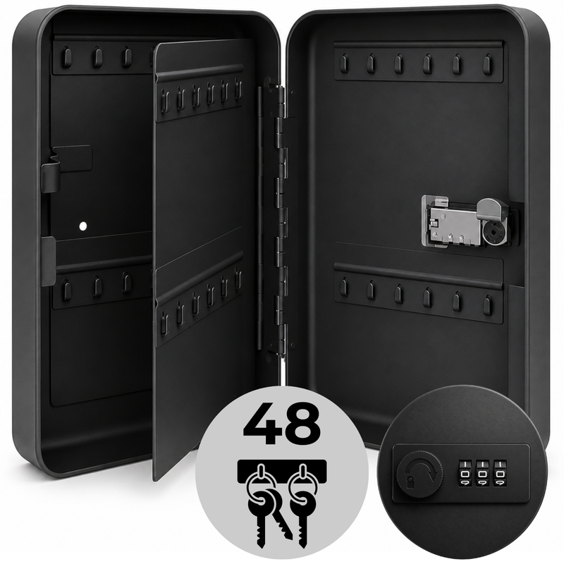 Skříňka na klíče se zámkem S4A-808 48x Pin