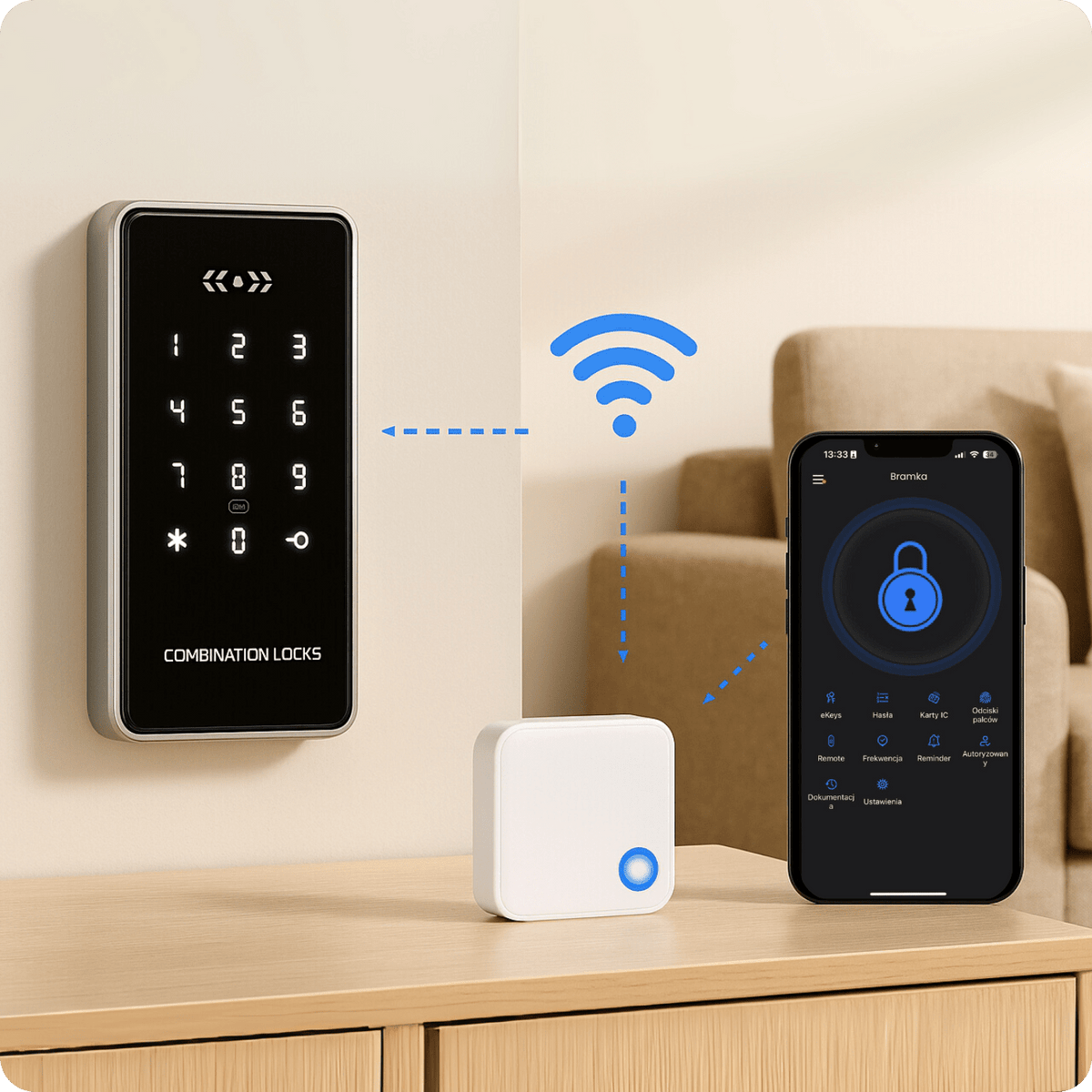Řídicí brána G6 TTLock WiFi Matter