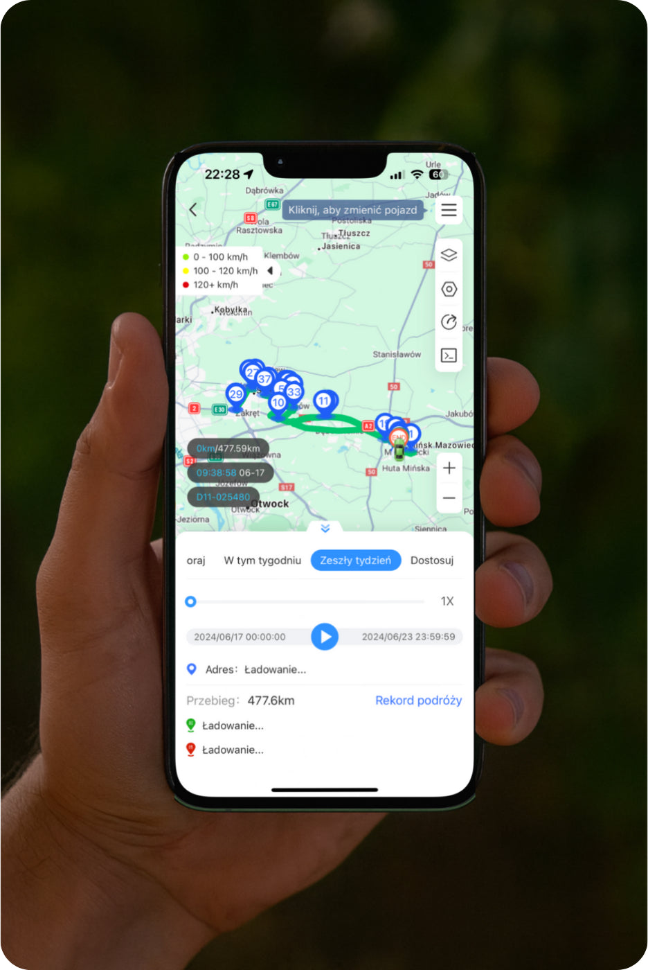 GPS lokátor W21L M2M 4G LTE