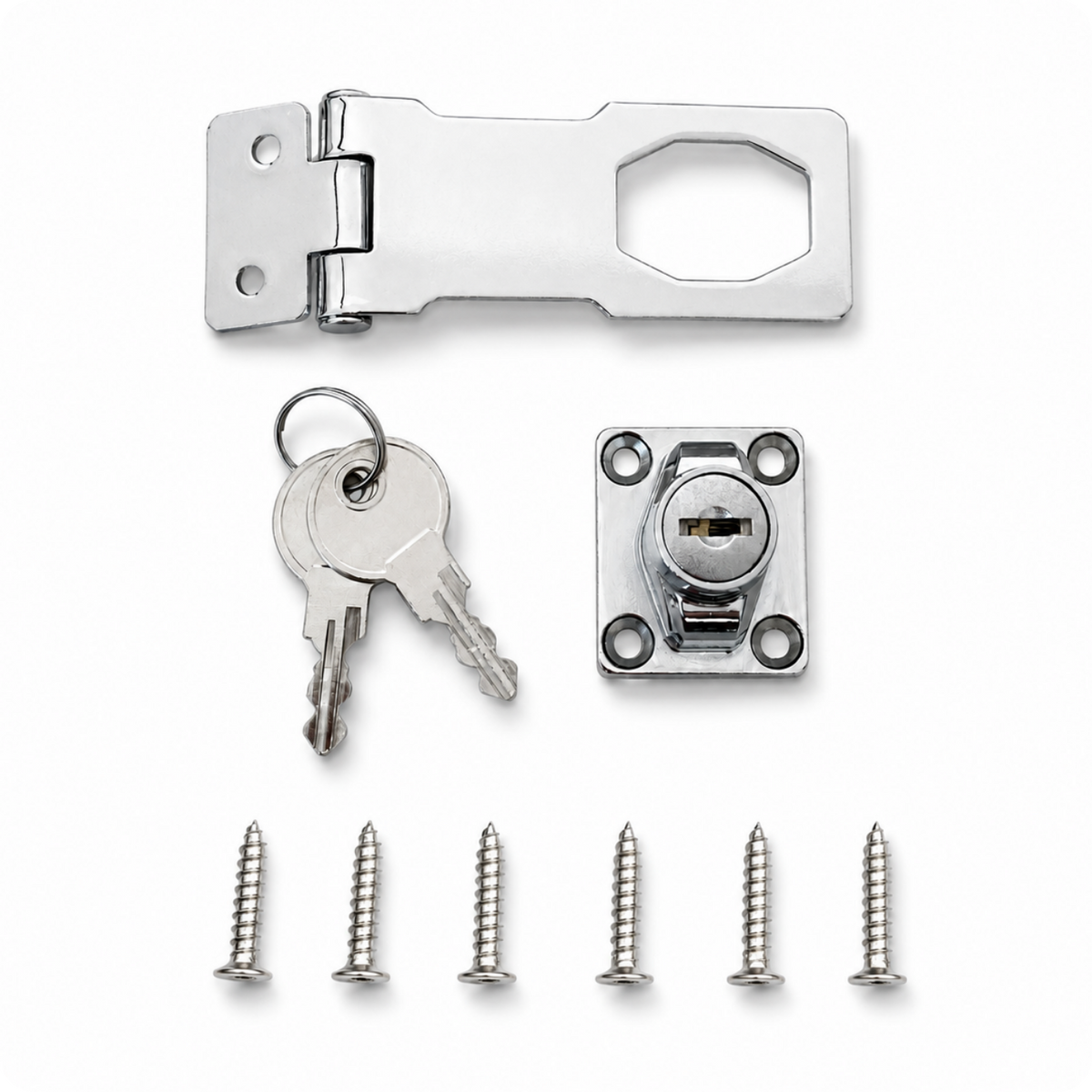 Nábytkový zámek pro skříňku CB-108 Silver