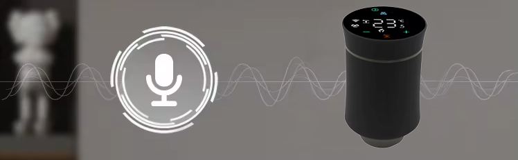 Termostatická hlavice na radiátor WiFi ZTRV-BY-100