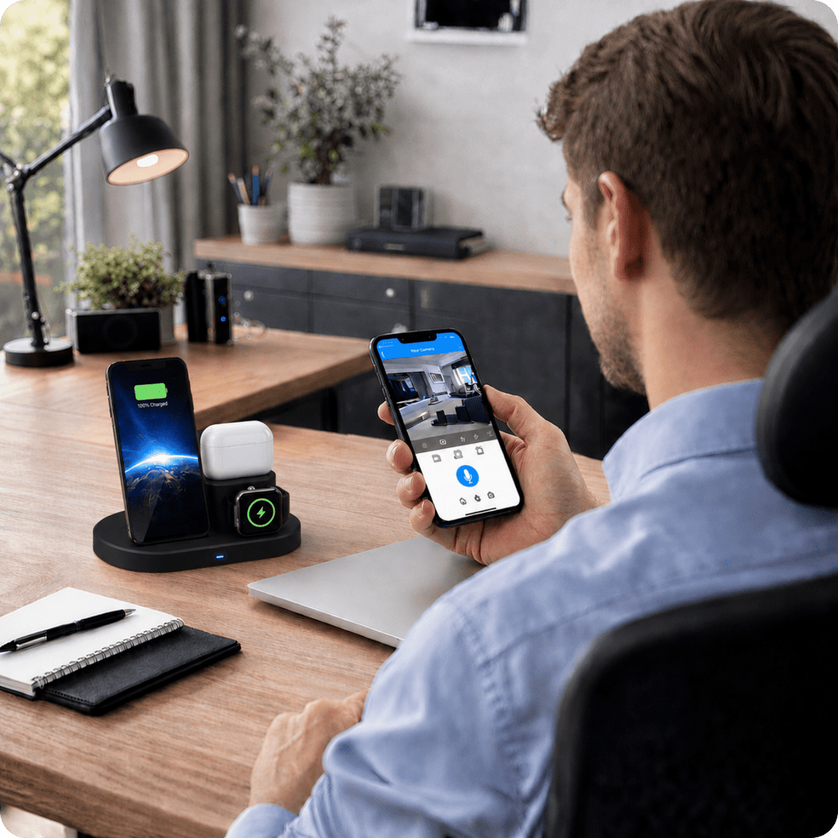 Mini kamera v nabíječce WF-H10 WiFi