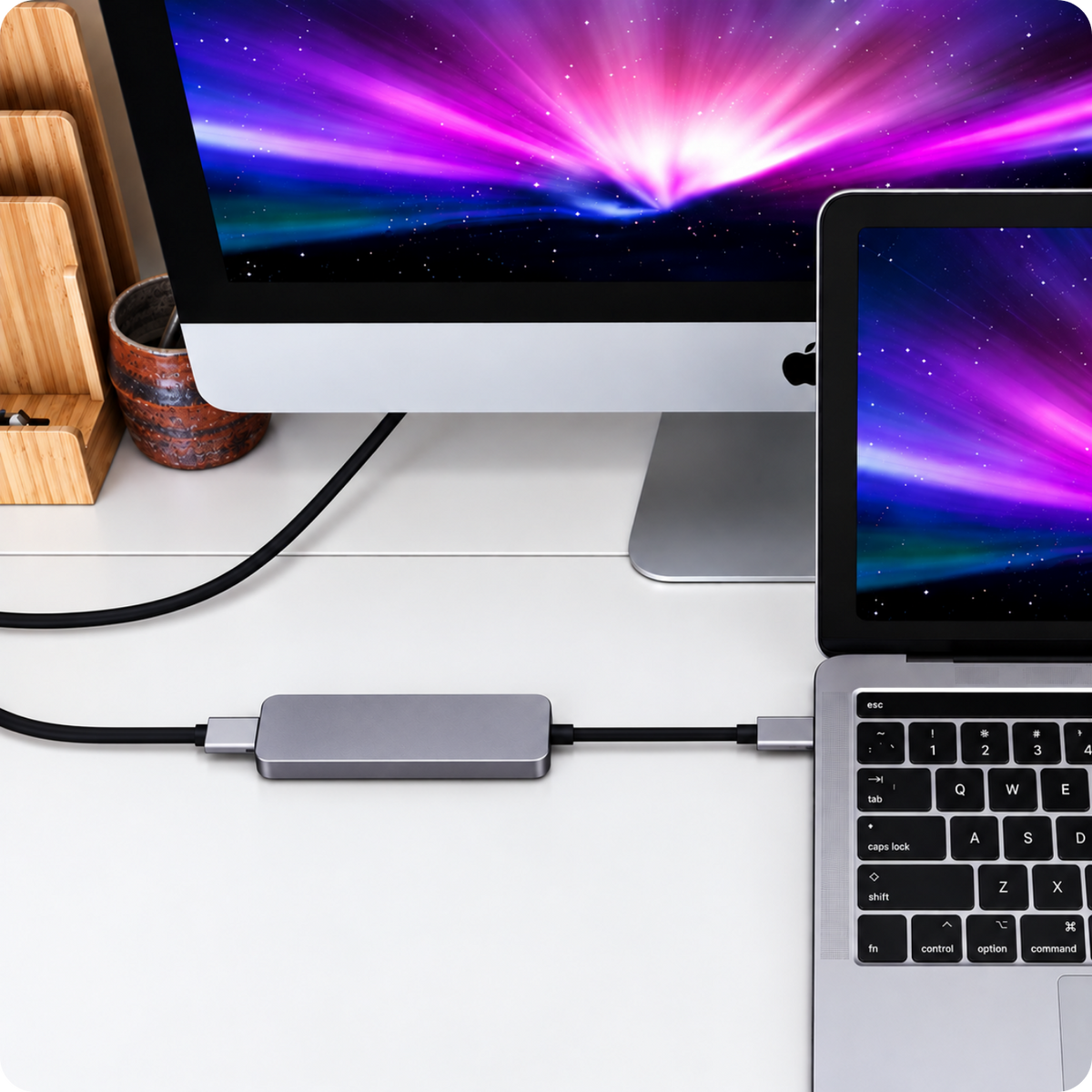 Adaptér 5v1 HUB USB-C SC-USH83