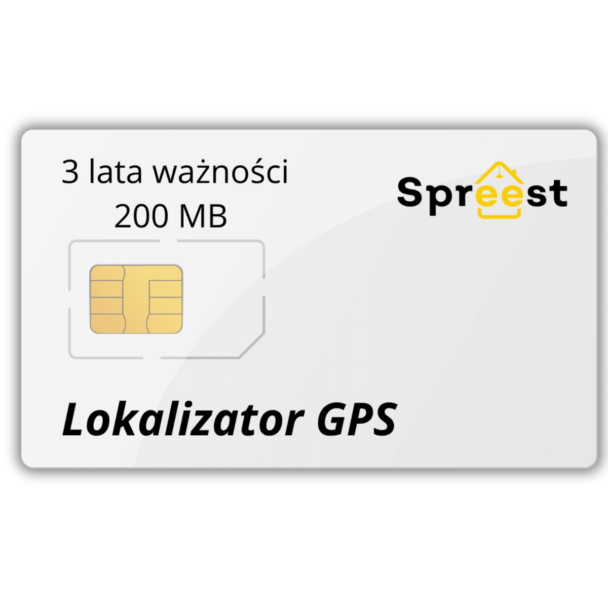 1x GPS lokátor PG07-2 4G QXGPS + 1x SIM karta pro lokátory - 3 roky + 200 MB