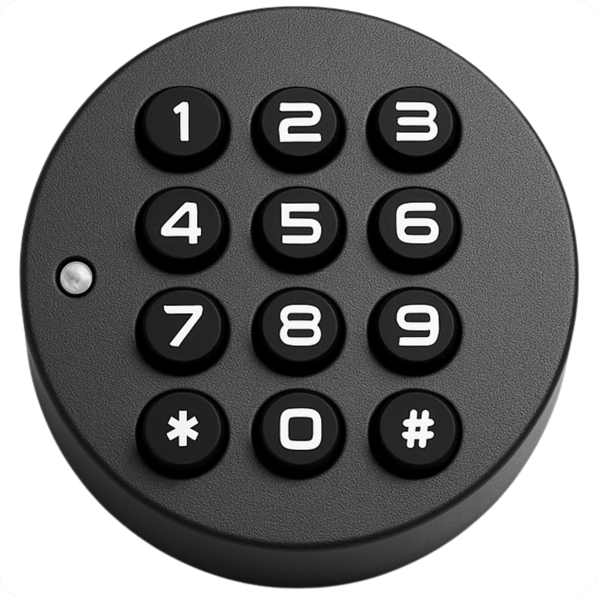 Elektronický zámek na skříňku CB-702 Black