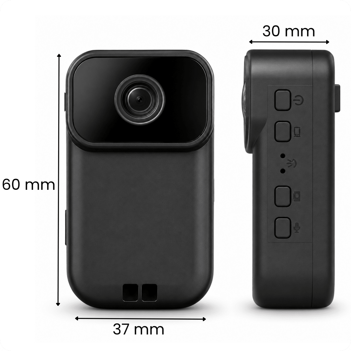 Miniaturní osobní přenosná kamera MD39 WiFi