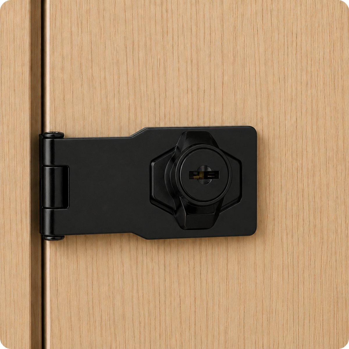 Nábytkový zámek pro skříňku CB-108B Black