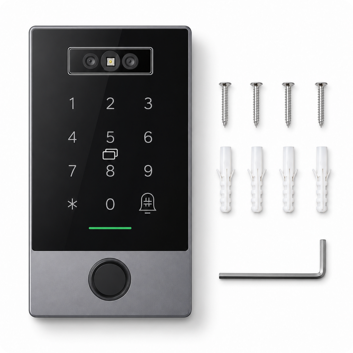 Elektronický zámek s číselníkem a kamerou K3D TTLock