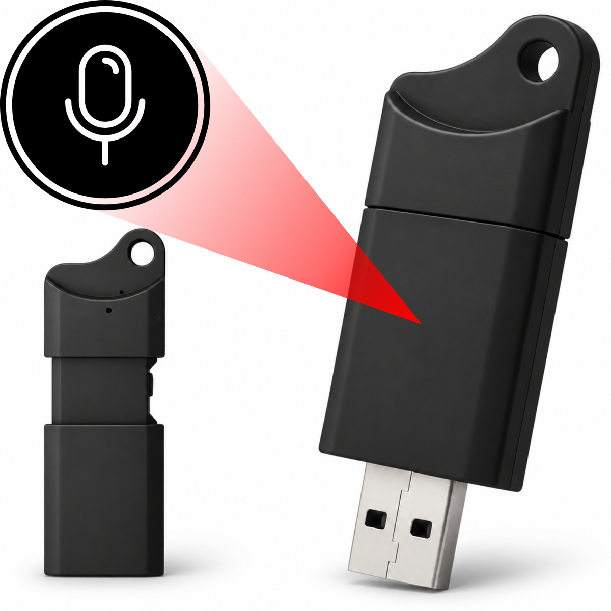 Diktafon v USB disku LU06