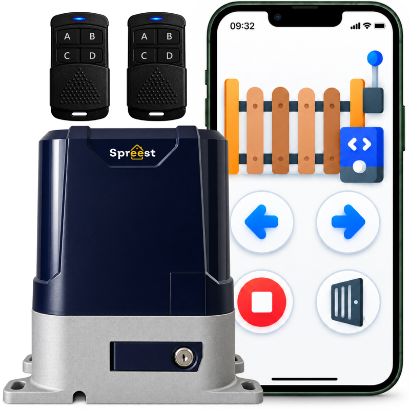 Pohon posuvné brány PYM-N2208 WiFi 800 kg