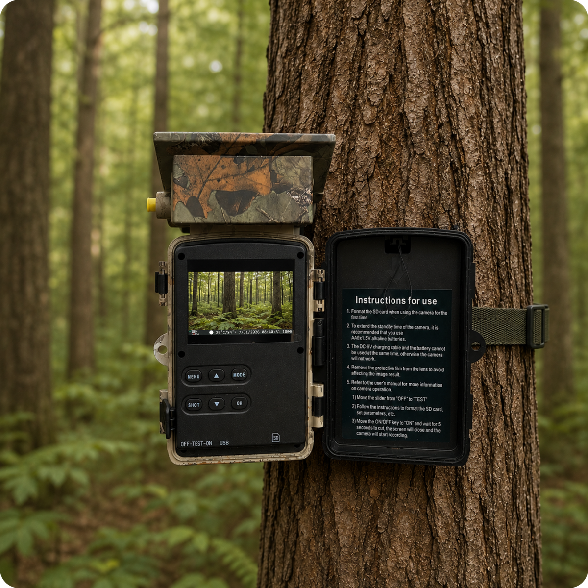 Fotopast lesní kamera PR903G 5K TrailCamGo