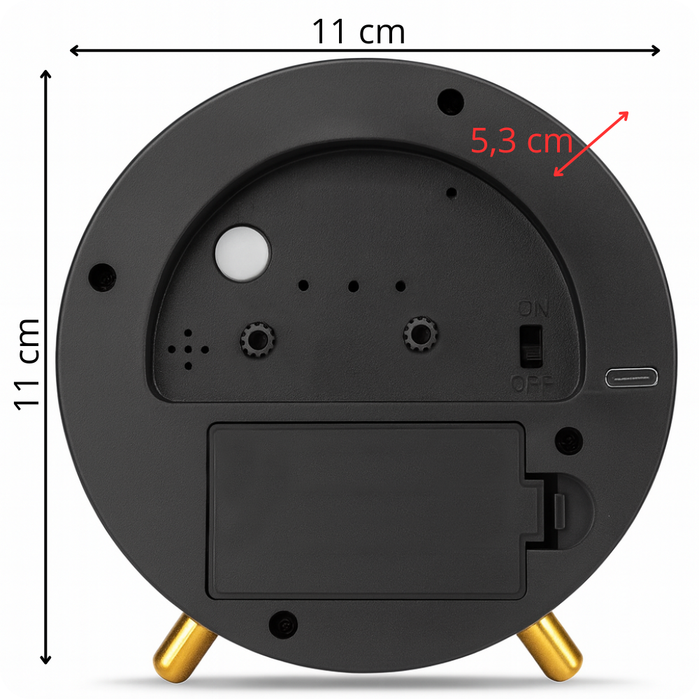 Mini kamera v budíku GTW217 WiFi