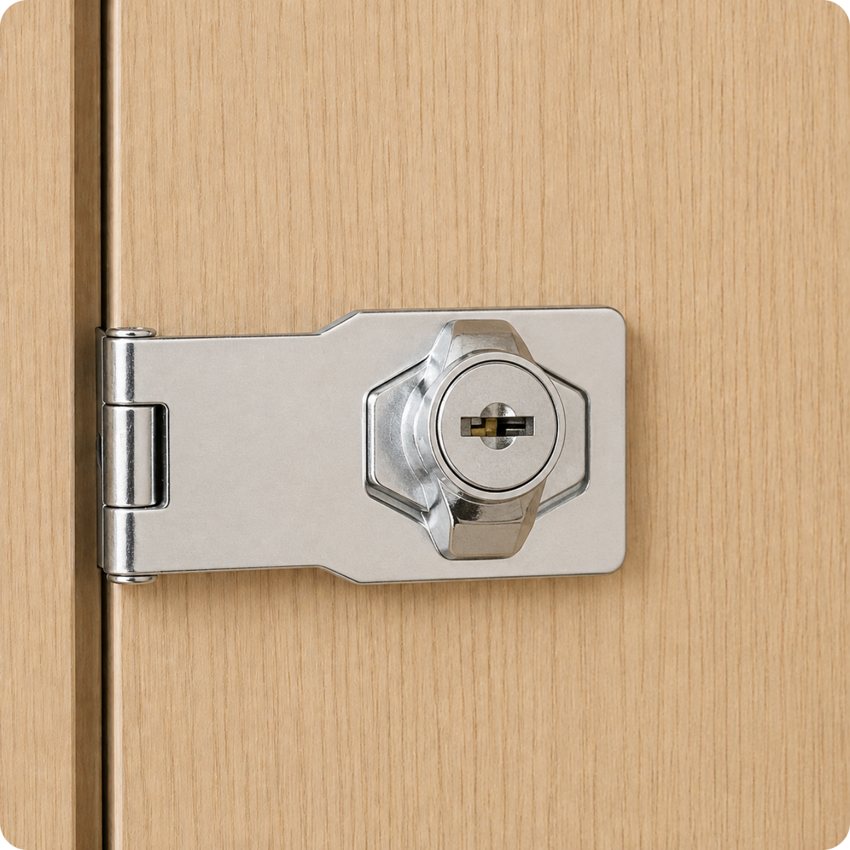 Nábytkový zámek pro skříňku CB-108 Silver