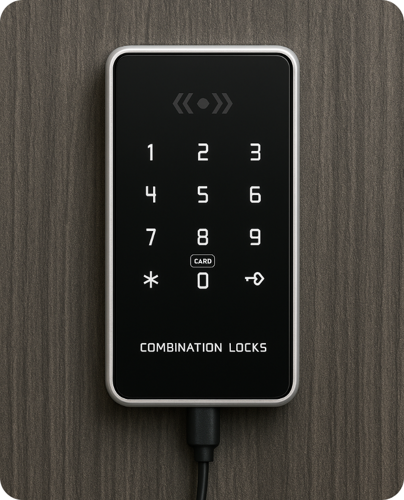 Elektronický zámek na skříňku S4A-179 TTLock Black