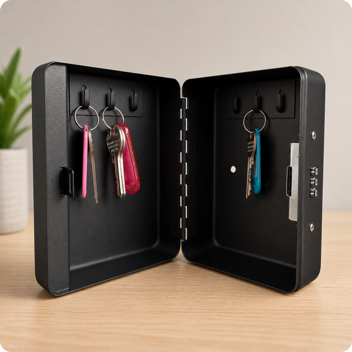 Klíčový trezor se zámkem S4A-808 6x Pin
