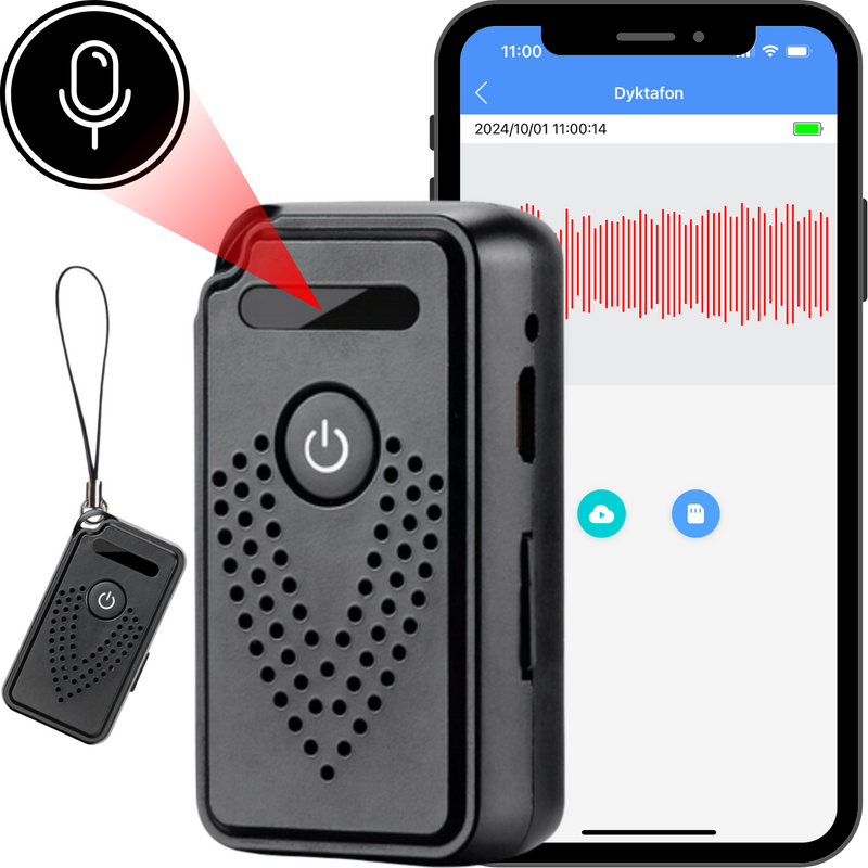 Diktafon s odposlechem IPC1 WiFi CamSC Pro
